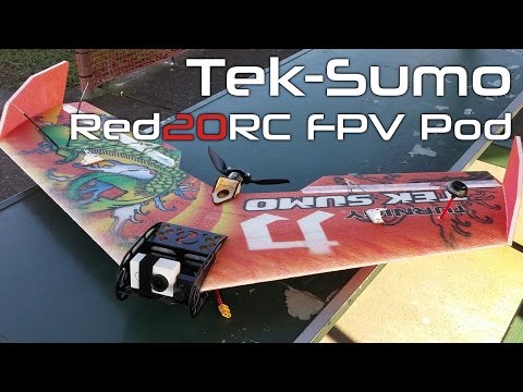 HobbyKing Turnigy Tek-Sumo EPP Flying Wing | Red20RC FPV Pod modification | Xiaomi Yi - UCg2B7U8tWL4AoQZ9fyFJyVg