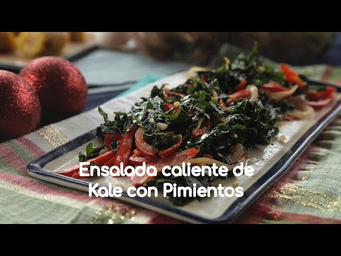 Ensalada caliente de kale con pimientos - UCvg_5WAbGznrT5qMZjaXFGA