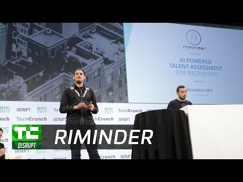 Riminder uses machine learning to recruit better | Startup Battlefield Disrupt NY 2017 - UCCjyq_K1Xwfg8Lndy7lKMpA