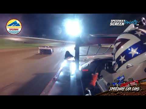 #415 Richard Moore - Mini Late Model - 7-11-25 Golden Mountain Speedway - In-Car Camera - dirt track racing video image