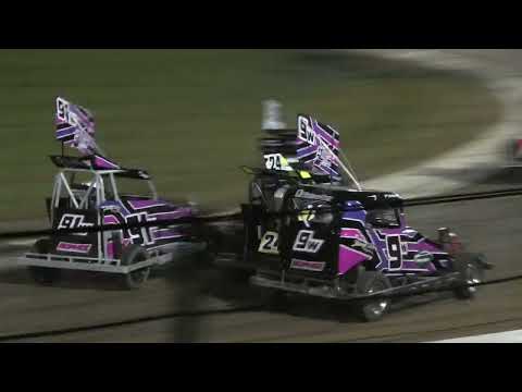 Wanganui Ministocks Race 3 and 4 : 19 Oct 2024 - dirt track racing video image
