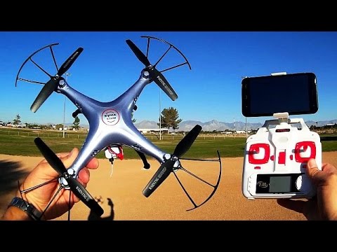 Syma X5HW Altitude Hold Camera Drone Flight Review - UC90A4JdsSoFm1Okfu0DHTuQ