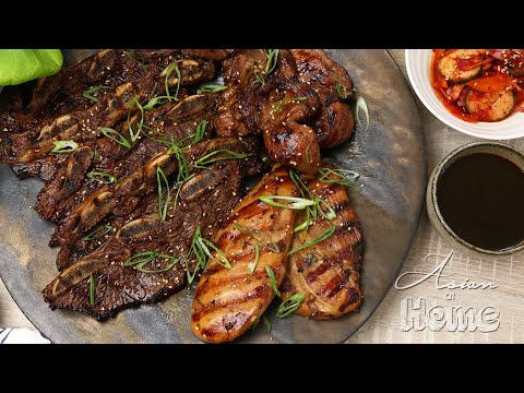 Asian at Home | Galbi (Kalbi) Korean Marinated Rib BBQ - UCIvA9ZGeoR6CH2e0DZtvxzw