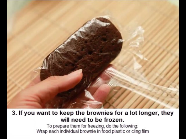 How to Preserve Brownies for Long-Term Storage