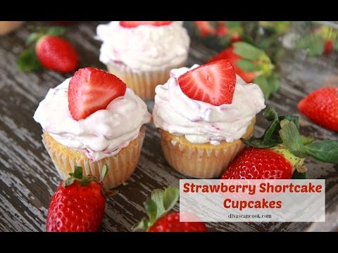 Easy Strawberry Shortcake Cupcakes Recipe - UCubwl8dqXbXc-rYE8MOSUnQ