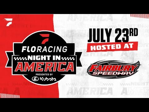 LIVE: FloRacing Night in America at Fairbury Speedway - dirt track racing video image