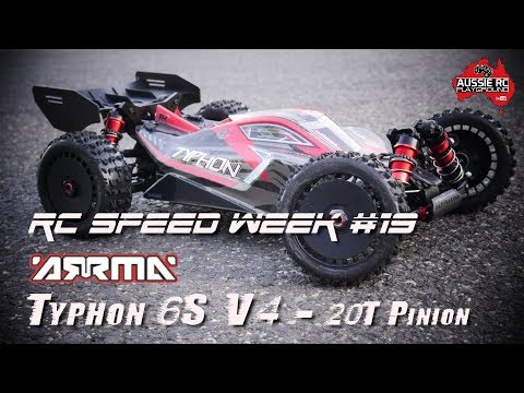 RC SPEED WEEK #19 - ARRMA Typhon 6S V4 20T Pinion - UCOfR0NE5V7IHhMABstt11kA