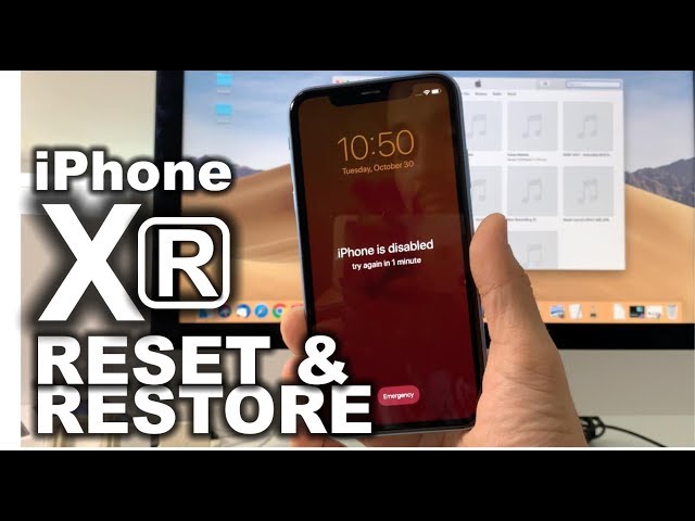 How To Factory Reset Iphone Xr With Buttons?