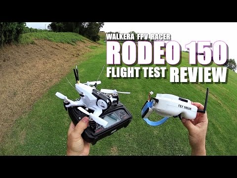 WALKERA RODEO 150 FPV Race Drone Review - Part 2 - [Flight/CRASH Test, Pros & Cons] - UCVQWy-DTLpRqnuA17WZkjRQ