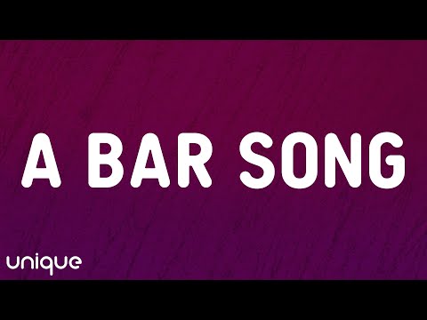 Shaboozey - A Bar Song (Tipsy) (Lyrics) "someone pour me up a double shot of whiskey"