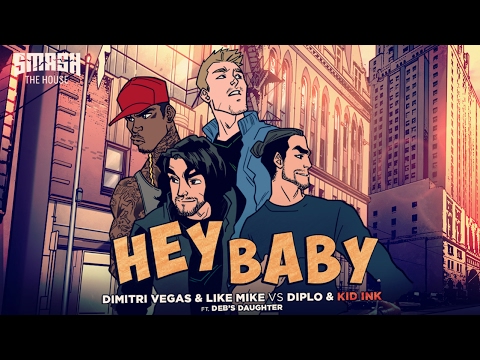 Dimitri Vegas & Like Mike vs Diplo & Kid Ink - Hey Baby (feat. Deb's Daughter) [Official Video] - UCxmNWF8fQ4miqfGs84dFVrg