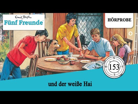 Fünf Freunde Folge 153: und der weiße Hai | Hörprobe zum Hörspiel