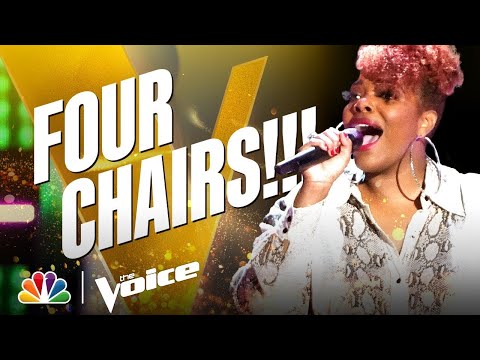 Gymani Kills It, Singing Ariana Grande's "pov" in Front of Ariana | The Voice Blind Auditions 2021