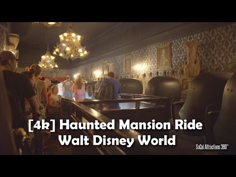 [4K] Haunted Mansion Ride 2016 - Walt Disney World - Magic Kingdom - Extreme Low Light POV - UCbDGvfJHf0r_WjS9voB8POA