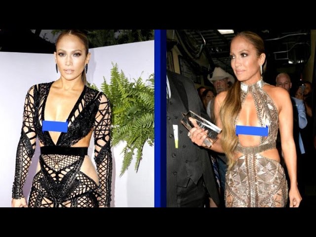 J Lo Wows in a Dress at the Latin Music Awards