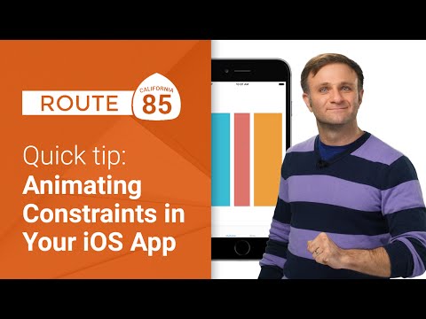 Quick tip: Animating Constraints in Your iOS App - UC_x5XG1OV2P6uZZ5FSM9Ttw