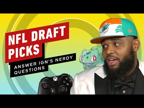 NFL Draft Picks Answer IGN's Nerdy Questions - UCKy1dAqELo0zrOtPkf0eTMw