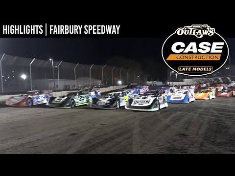 World of Outlaws CASE Late Models | Fairbury Speedway | October 7, 2023 | HIGHLIGHTS - dirt track racing video image
