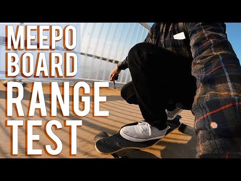 MEEPO BOARD RANGE TEST - 11 Mile Electric Skateboard? - UCiRsRyF4CiUgaRBqCi78FQg