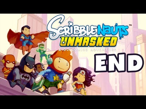 Scribblenauts Unmasked - Gameplay Walkthrough Part 11 - Ending! (PC, Wii U, 3DS) - UCzNhowpzT4AwyIW7Unk_B5Q
