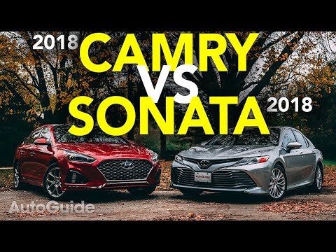 2018 Hyundai Sonata vs Toyota Camry Comparison Test - UCV1nIfOSlGhELGvQkr8SUGQ