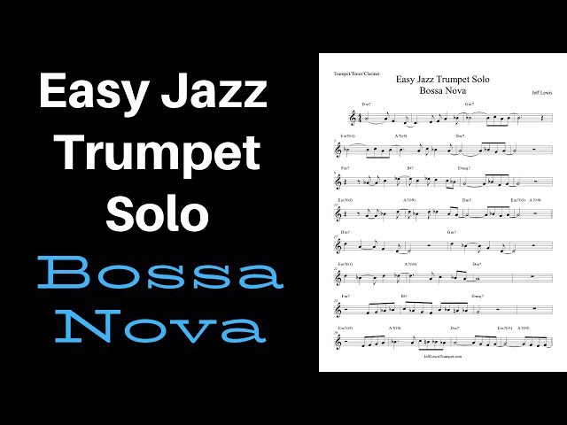 Easy Trumpet Jazz Sheet Music for Beginners