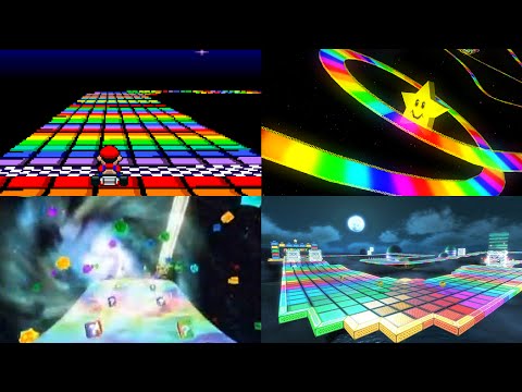 Evolution of Mario Kart's Rainbow Road - UCa4I_j0G2xQNhvj_UMQahmQ