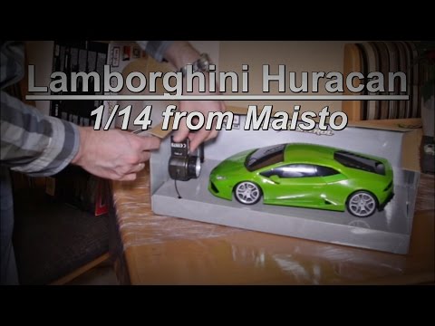 Lamborghini // Huracan // 1/14 // RCCar // Maisto // unboxing - UCNWVhopT5VjgRdDspxW2IYQ