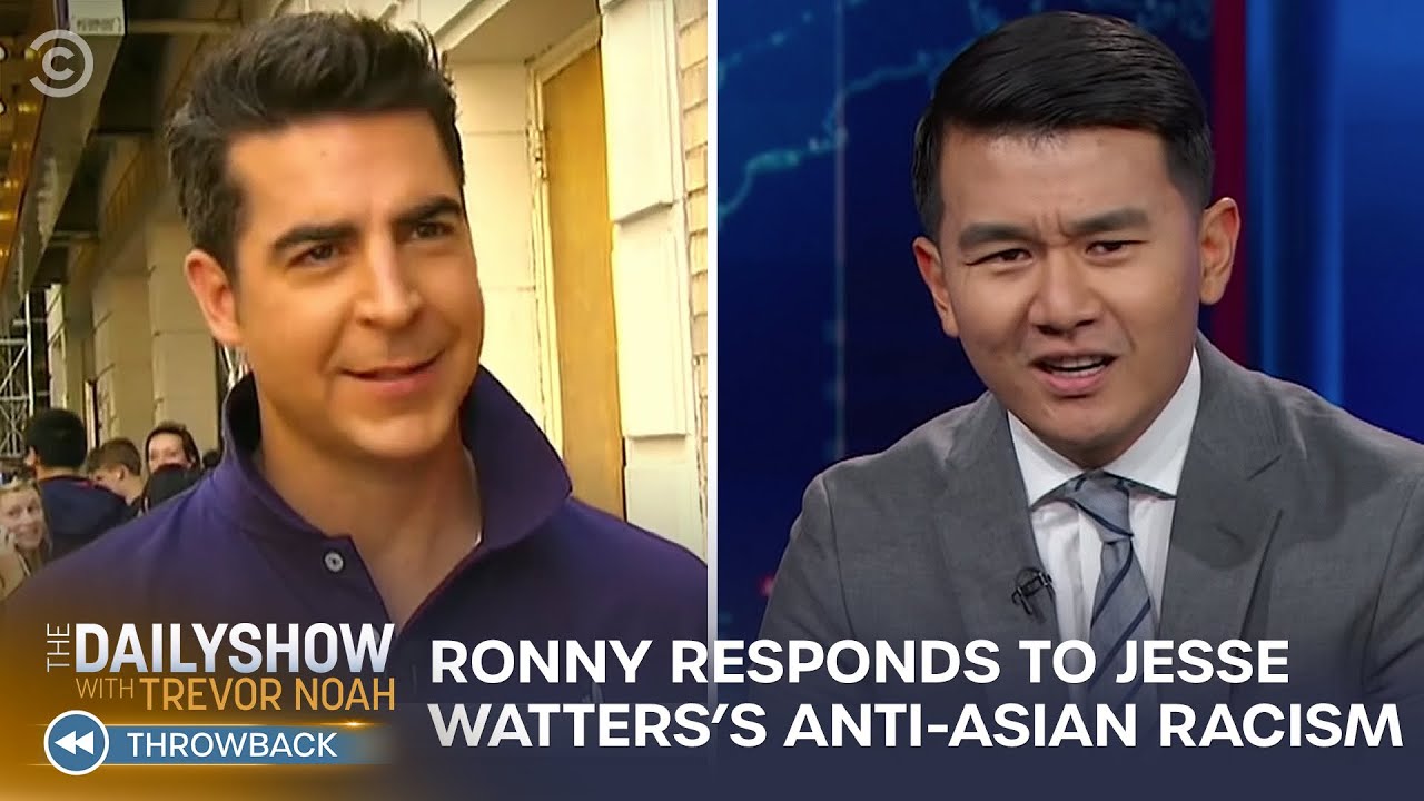 Ronny Chieng’s Response to Jesse Watters’s Anti-Asian Racism | The Daily Show