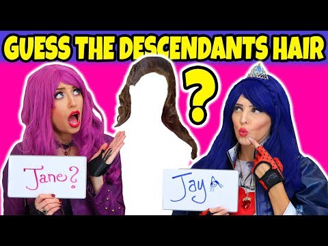 Descendants 2 Guess the Hair Challenge. Totally TV - UCPOIFuct7fjWKkiDRTNJqrg