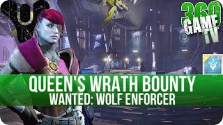 Destiny - Wanted: Wolf Enforcer (The Blast Earth) - Queens Wrath Bounty Walkthrough / Location