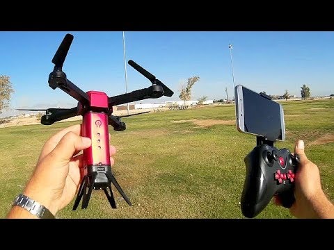 Lishitoys L6059 Foldable 720p HD FPV Obstacle Avoidance Drone Flight Test Review - UC90A4JdsSoFm1Okfu0DHTuQ