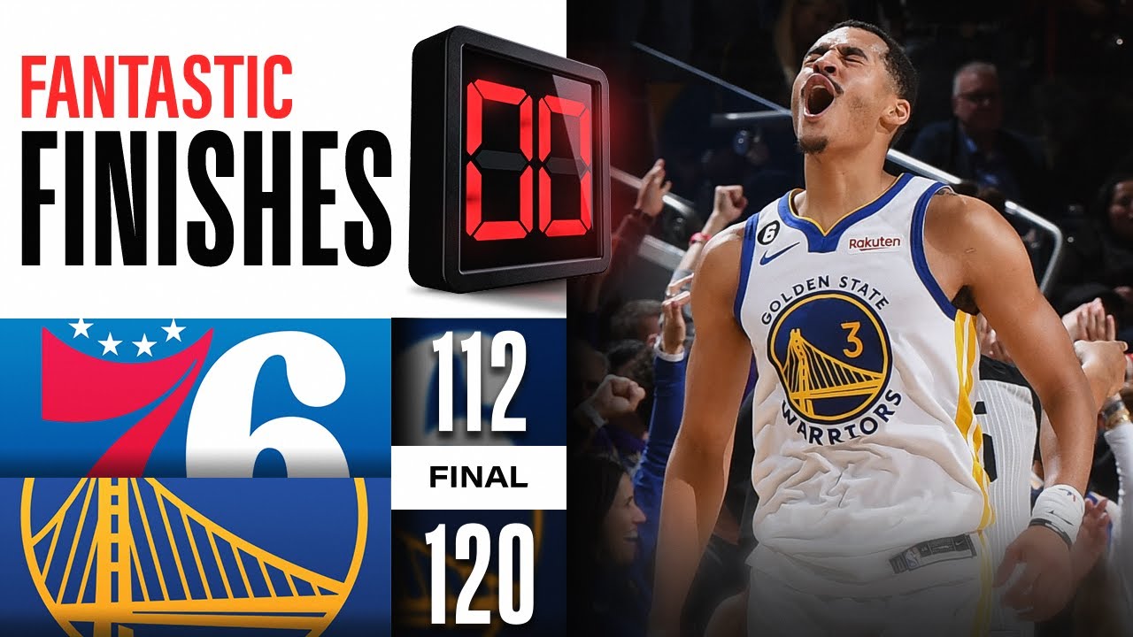 EXCITING Ending Final 4:46 76ers vs Warriors! | March 24, 2023