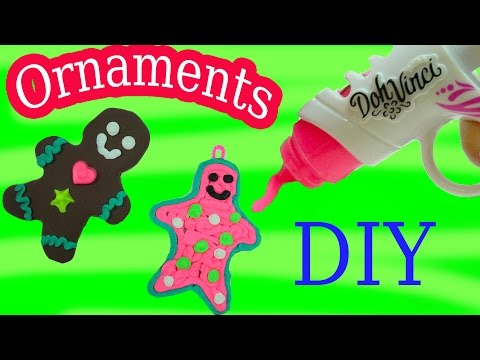 Playdoh DohVinci DIY Gingerbread Man Cookies Christmas Holiday Ornaments Maker Toy Play Doh Vinci - UCelMeixAOTs2OQAAi9wU8-g