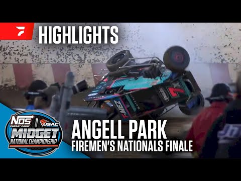 𝑯𝑰𝑮𝑯𝑳𝑰𝑮𝑯𝑻𝑺: USAC NOS Energy Drink National Midgets | Angell Park Speedway | September 2, 2024 - dirt track racing video image