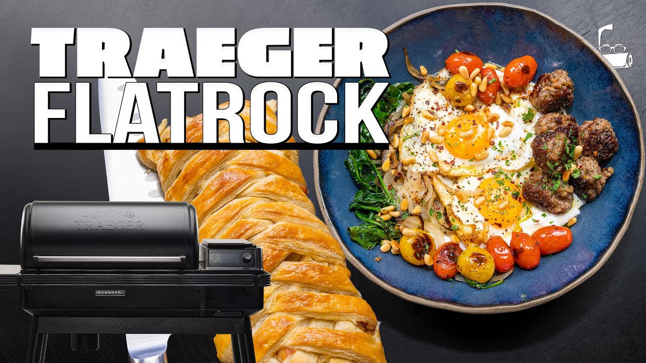 TESTING THE BRAND NEW TRAEGER FLATROCK (AND WE’RE GIVING ONE AWAY!) | SAM THE COOKING GUY