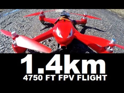 MJX BUGS 2 4750 FT 1.4 KM Epic RANGE FPV MOD FLIGHT REVIEW - UCXP-CzNZ0O_ygxdqiWXpL1Q