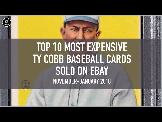 How Much Is A Ty Cobb Baseball Card Worth?