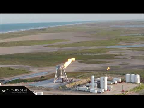 SpaceX Starhopper's Test Hop Aborted Shortly After Engine Fired - UCVTomc35agH1SM6kCKzwW_g