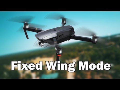 Fixed Wing Mode - DJI Mavic Pro - UCnAtkFduPVfovckNr3un1FA