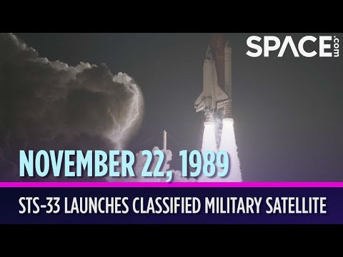 OTD in Space - Nov. 22: STS-33 Launches Classified Military Satellite - UCVTomc35agH1SM6kCKzwW_g