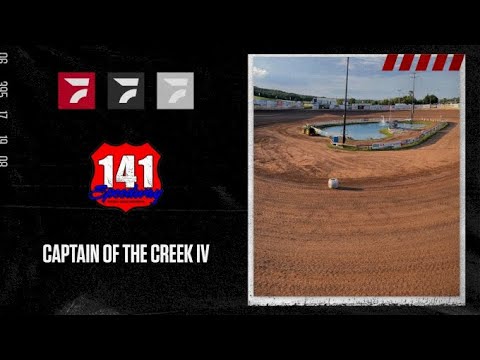 LIVE: IMCA Captain of the Creek at 141 Speedway - dirt track racing video image