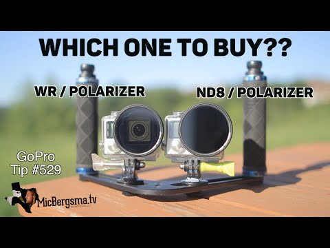 Which POLARIZER filter to buy? ND8  or Water Repelling - GoPro Tip #529 - UCTs-d2DgyuJVRICivxe2Ktg