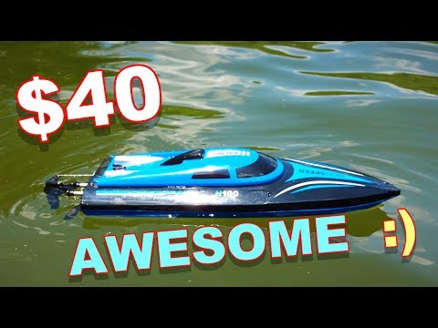 $40 RC Boat - SkyTech H100 - It's About Time We Get a New Boat - TheRcSaylors - UCYWhRC3xtD_acDIZdr53huA