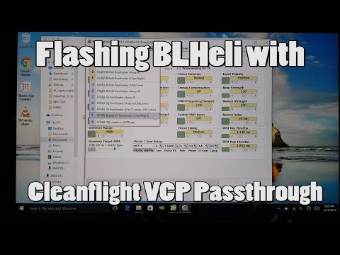 Flashing BLHeli with Cleanflight VCP Passthrough - UCnJyFn_66GMfAbz1AW9MqbQ