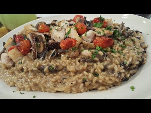 Risotto en 5 pasos, hongos y pollo - UCb8W2JPNwMtV4xA0LFb3LUw