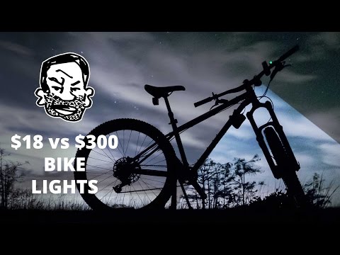 MTB Lights for Night Riding - $300 vs $18 - UCu8YylsPiu9XfaQC74Hr_Gw