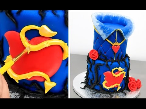 Disney EVIE Cake - How To Make  by Cakes StepbyStep - UCjA7GKp_yxbtw896DCpLHmQ