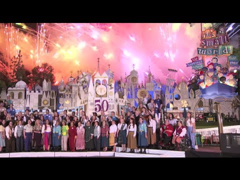 it's a small world 50th anniversary sing-along at Walt Disney World and Disneyland - UCYdNtGaJkrtn04tmsmRrWlw