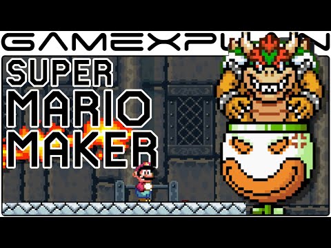 Super Mario Maker - Customizing Bowser & Bowser Jr Boss Fights - UCfAPTv1LgeEWevG8X_6PUOQ